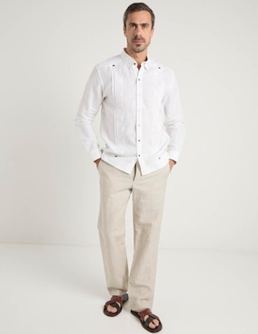 Guayabera manga larga Ábito para hombre