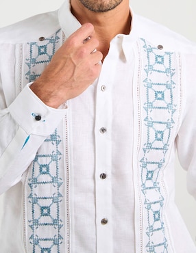 Guayabera manga larga Ábito para hombre