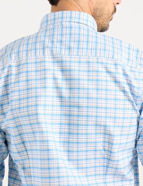 Camisa casual Dioro de algodón manga larga para hombre
