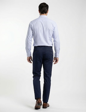 Camisa casual Dioro de algodón manga larga para hombre