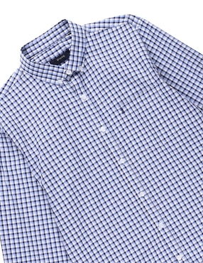 Camisa casual Dioro de algodón manga larga para hombre