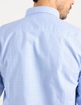 Camisa casual Dioro de algodón manga larga para hombre