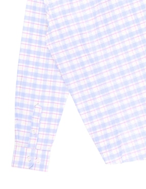 Camisa casual Dioro de algodón manga larga para hombre