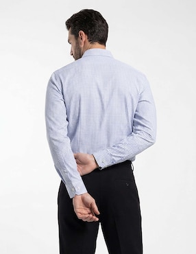 Camisa casual Dioro de algodón manga larga para hombre