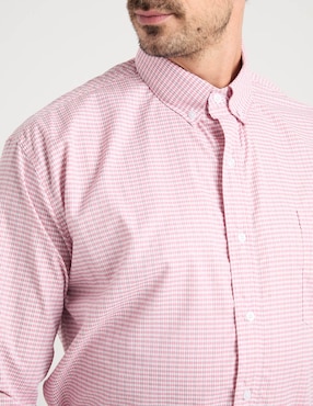 Camisa casual Cavalatti manga larga para hombre