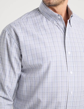 Camisa casual Cavalatti manga larga para hombre