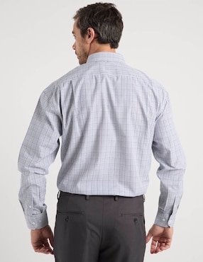Camisa casual Cavalatti manga larga para hombre
