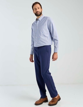 Camisa casual Cavalatti manga larga para hombre