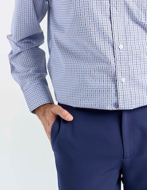 Camisa casual Cavalatti manga larga para hombre