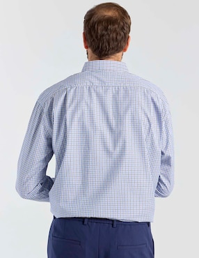 Camisa casual Cavalatti manga larga para hombre