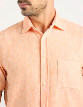 Camisa casual Polosur manga corta para hombre