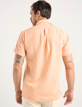 Camisa casual Polosur manga corta para hombre