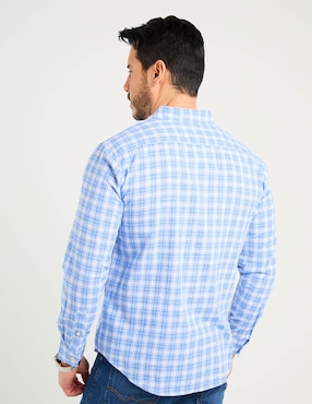 Camisa casual Dockers de algodón manga larga para hombre