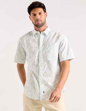 Camisa casual Dockers de algodón manga corta para hombre