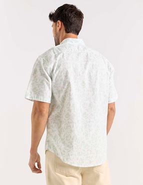 Camisa casual Dockers de algodón manga corta para hombre