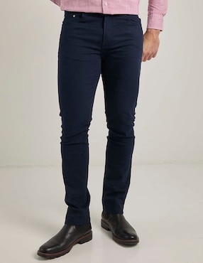 Pantalón recto Polosur de algodón para hombre