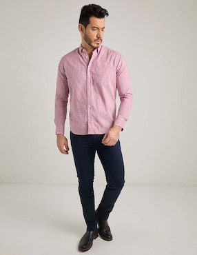 Pantalón recto Polosur de algodón para hombre