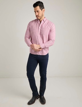 Pantalón recto Polosur de algodón para hombre