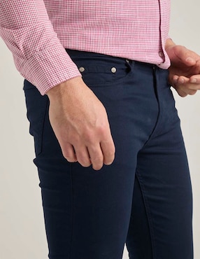 Pantalón recto Polosur de algodón para hombre