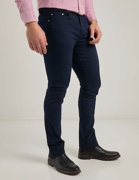 Pantalón recto Polosur de algodón para hombre