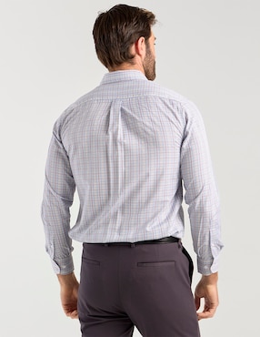 Camisa casual Regent Street manga larga para hombre