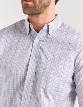 Camisa casual Regent Street manga larga para hombre
