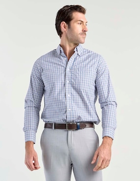 Camisa casual Regent Street manga larga para hombre
