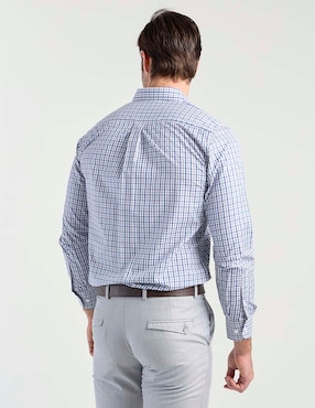 Camisa casual Regent Street manga larga para hombre