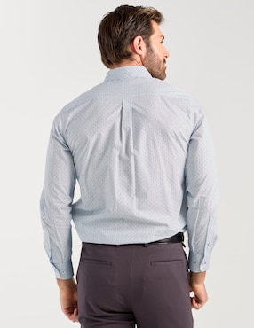 Camisa bussiness casual Regent Street de algodón manga larga para hombre