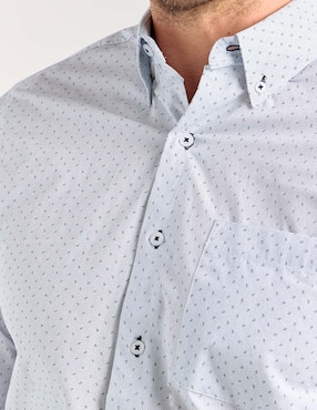 Camisa bussiness casual Regent Street de algodón manga larga para hombre