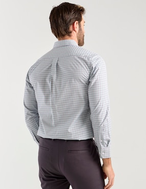 Camisa casual Regent Street manga larga para hombre