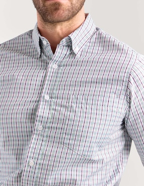Camisa casual Regent Street manga larga para hombre