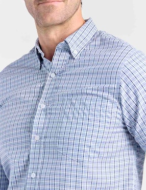 Camisa casual Regent Street manga larga para hombre