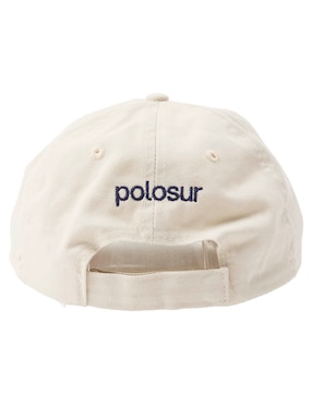 Gorra visera curva velcro casual Polosur para hombre