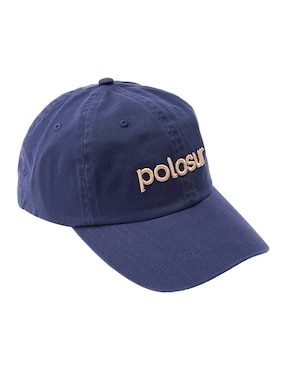 Gorra visera curva hebilla casual Polosur para hombre