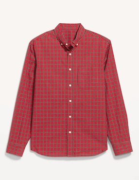Camisa casual Old Navy de algodón manga larga para hombre