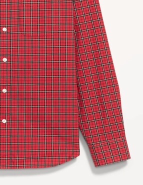 Camisa casual Old Navy de algodón manga larga para hombre