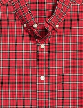 Camisa casual Old Navy de algodón manga larga para hombre