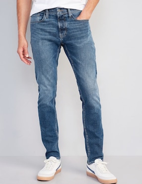 Jeans slim Old Navy lavado medio para hombre