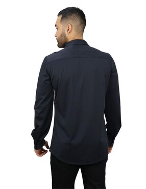 Camisa casual Platini manga larga para hombre