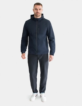 Chamarra casual Generra impermeable con bolsillos para hombre