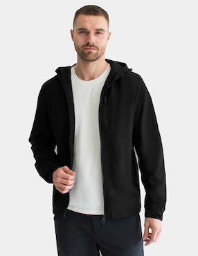 Chamarra casual Generra impermeable con bolsillos para hombre