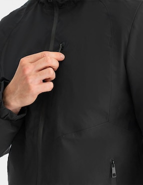 Chamarra casual Generra impermeable con bolsillos para hombre