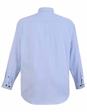 Camisa casual Michel Blanc manga larga para hombre