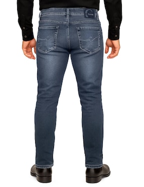 Jeans slim Cuadra J130014 deslavado para hombre