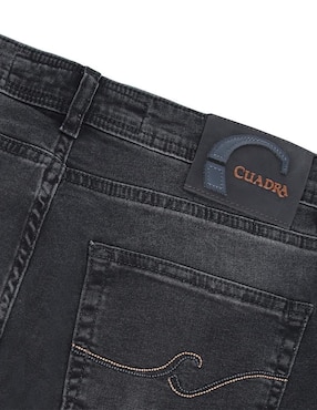 Jeans straight Cuadra J130032 lavado obscuro para hombre