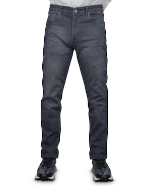 Jeans straight Cuadra J230141 deslavado para hombre