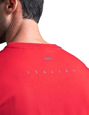 Playera Pavi Italy cuello redondo para hombre