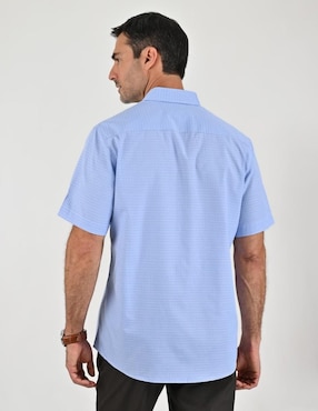 Camisa casual Sansabelt manga corta para hombre