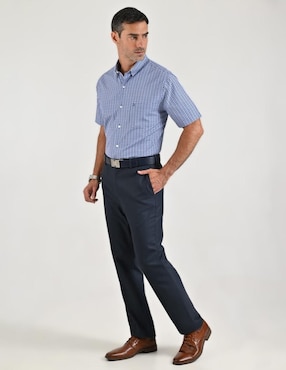 Camisa casual Sansabelt manga corta para hombre